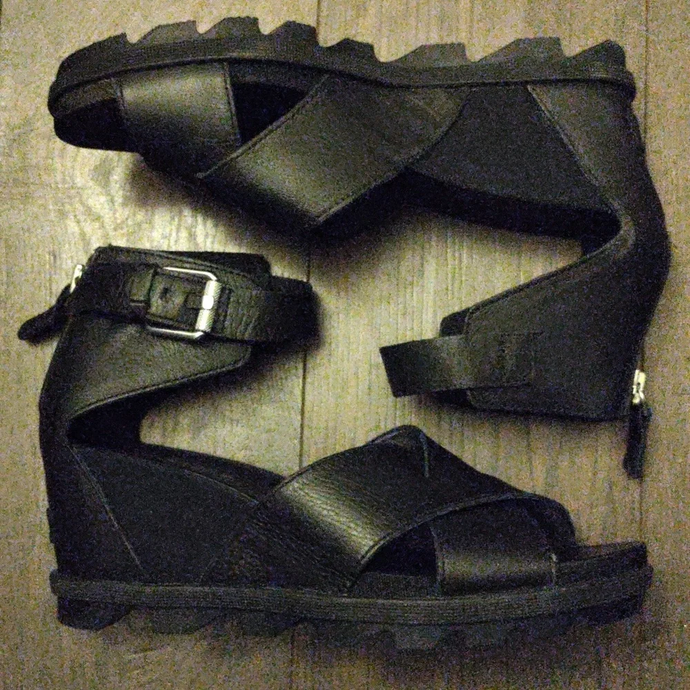 Sorel "Joanie II" Wedge Sandals
